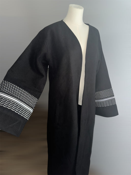 PRE ORDER kuffiyeh wool coat